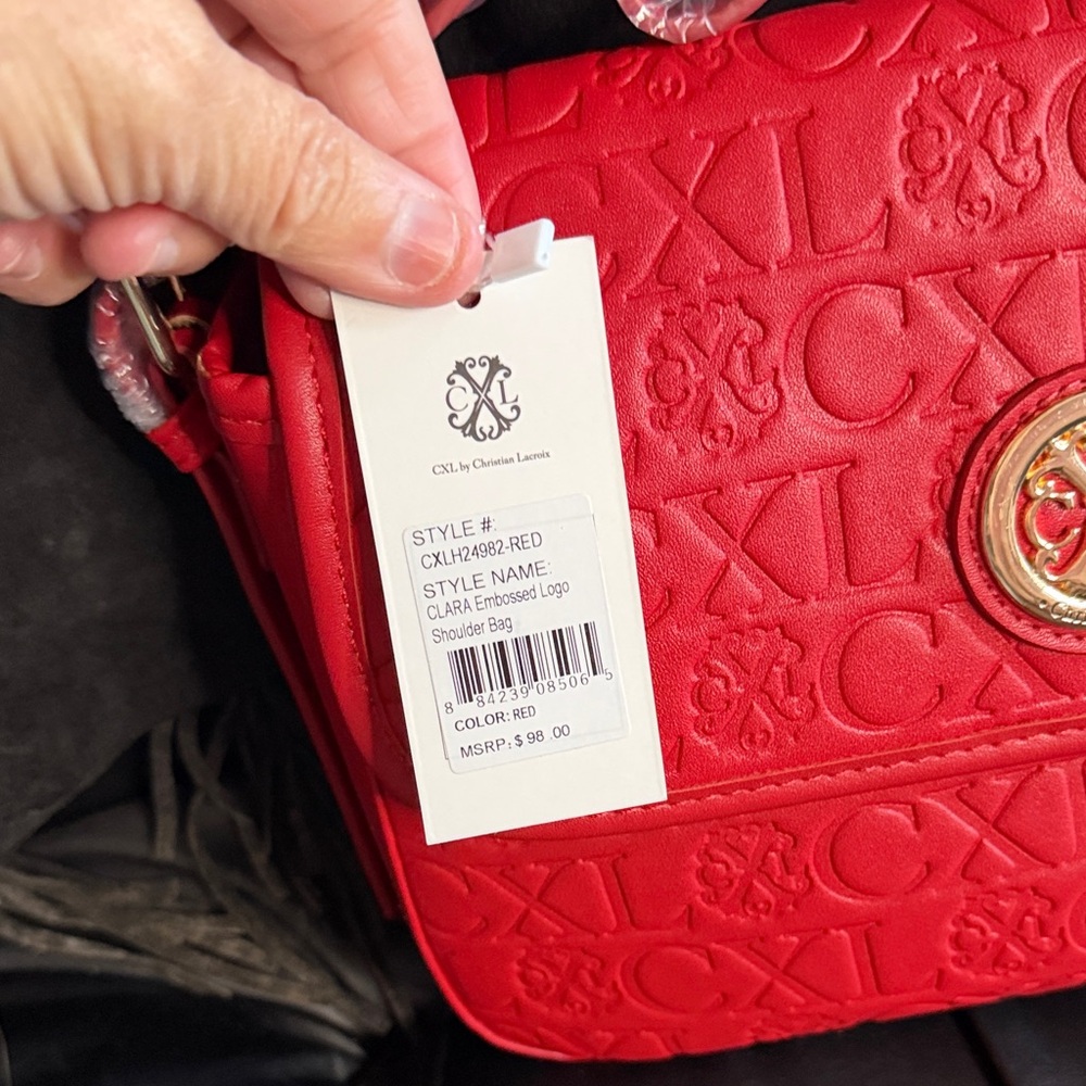 Christian Lacroix Crossbody Bag NWT - Picture 2 of 10